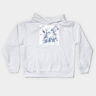 Navy Marble Tie-Dye Kids Hoodie